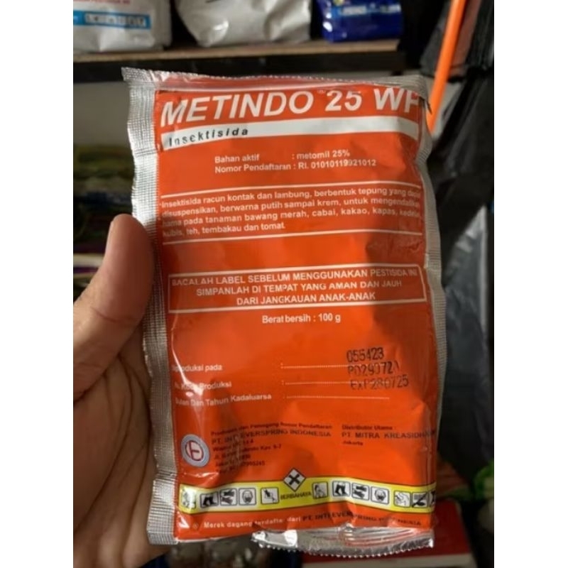 Metindo 25wp 100gram (baru)