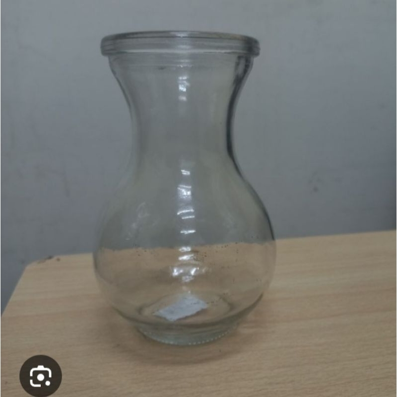 Gelas Vase Bunga Kaca Bening DMJ-17SY