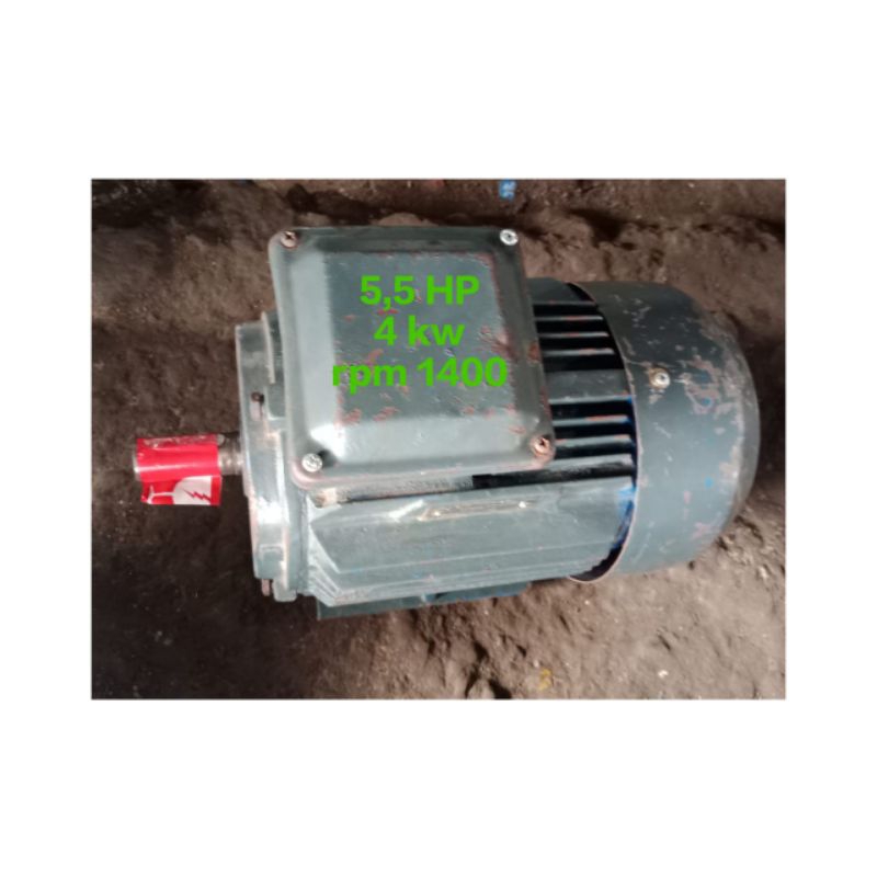 Dinamo penggerak 5,5 hp rpm1400/2800 3phase