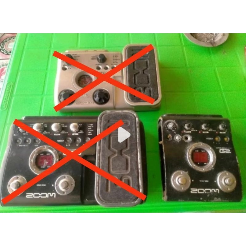 EFEK GITAR ZOOM MATOT