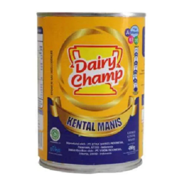 

susu kental condensed milk dairy champ full krim cream kaleng 480