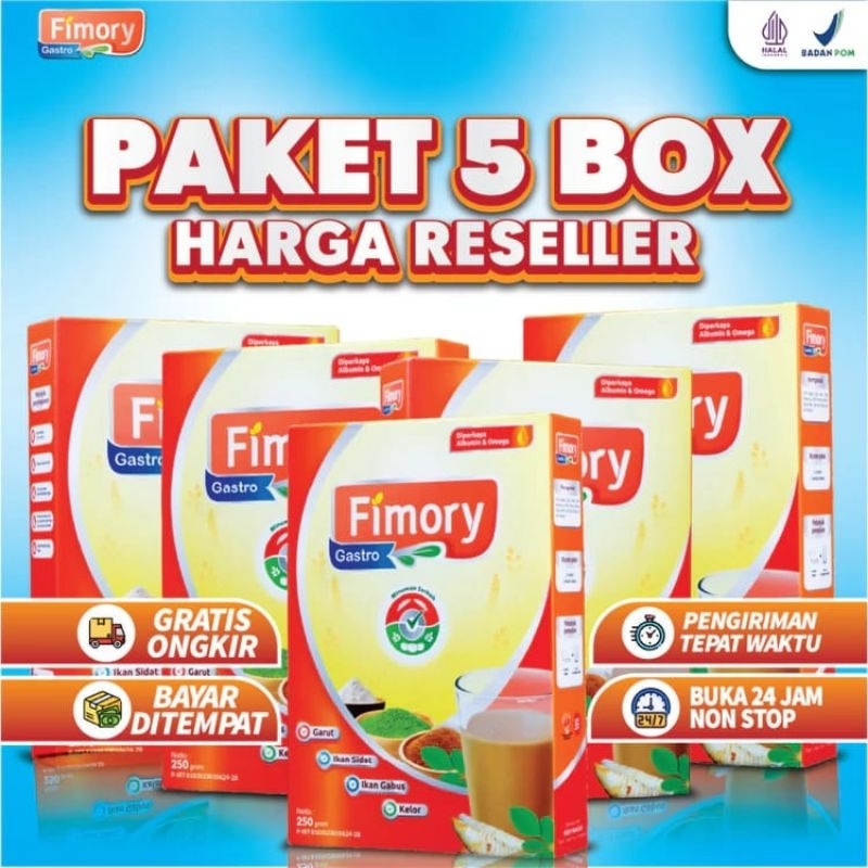 

Fimory Gastro Sereal Umbi Garut Meredakan Asam Lambung,Gerd dan Maag Akut 5 BOX
