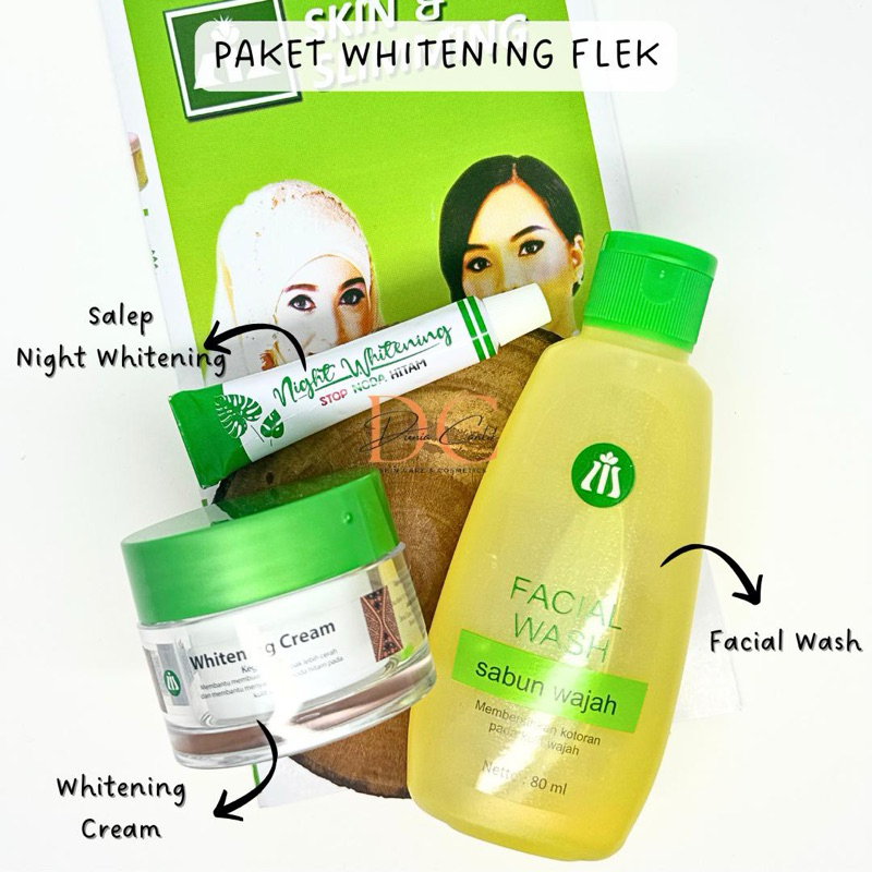 Liz Skincare Paket Whitening Penghilang Flek dan Pencerah Wajah ORIGINAL dr. Listiani W