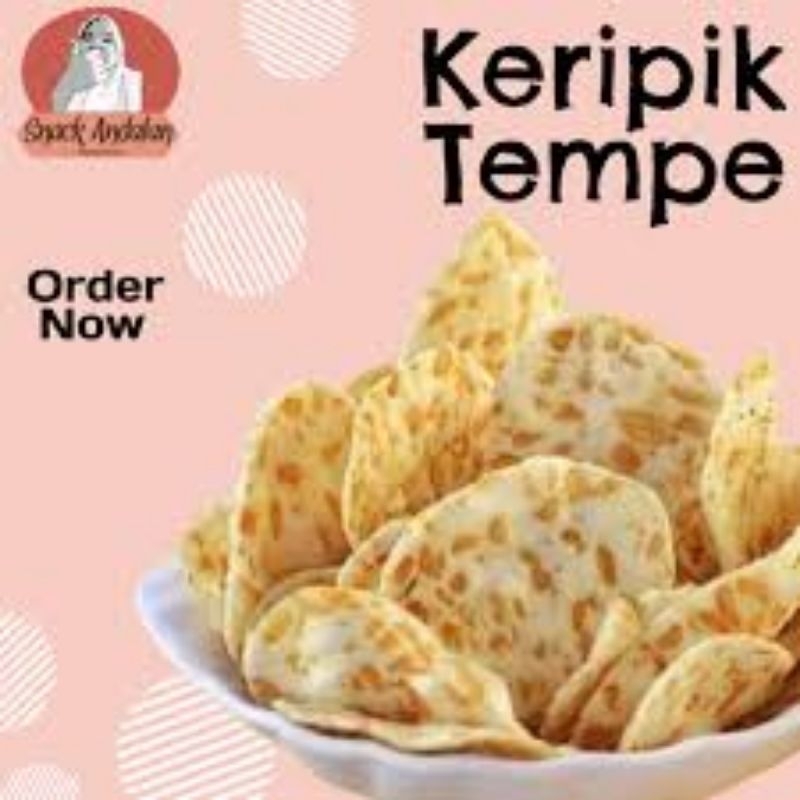 

keripik Tempe rasa balado isi 5