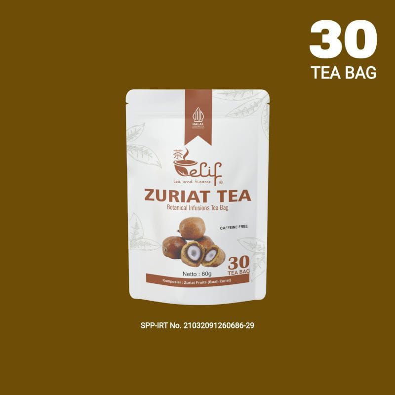 

Zuriat Tea / Teh Buah Zuriat / Teh Promil / Botanical Infusions Tea Bag / Isi 30 Tea Bag