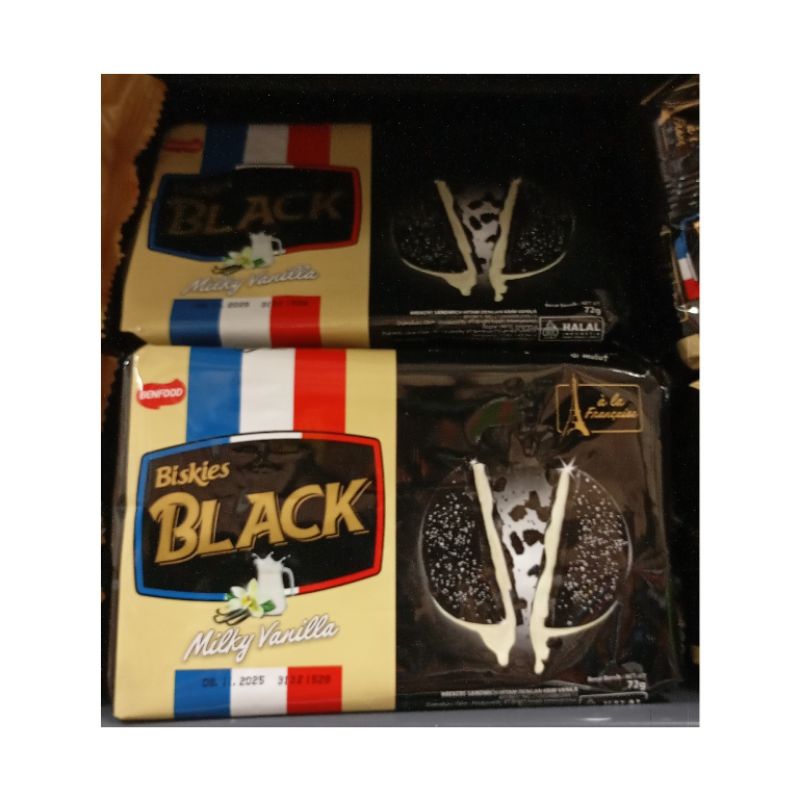 

BISKIES SANDWICH BLACK VANILLA 72GR