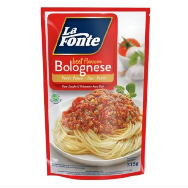 

La Fonte Beef Flavour Saus Bolognese 315 gr