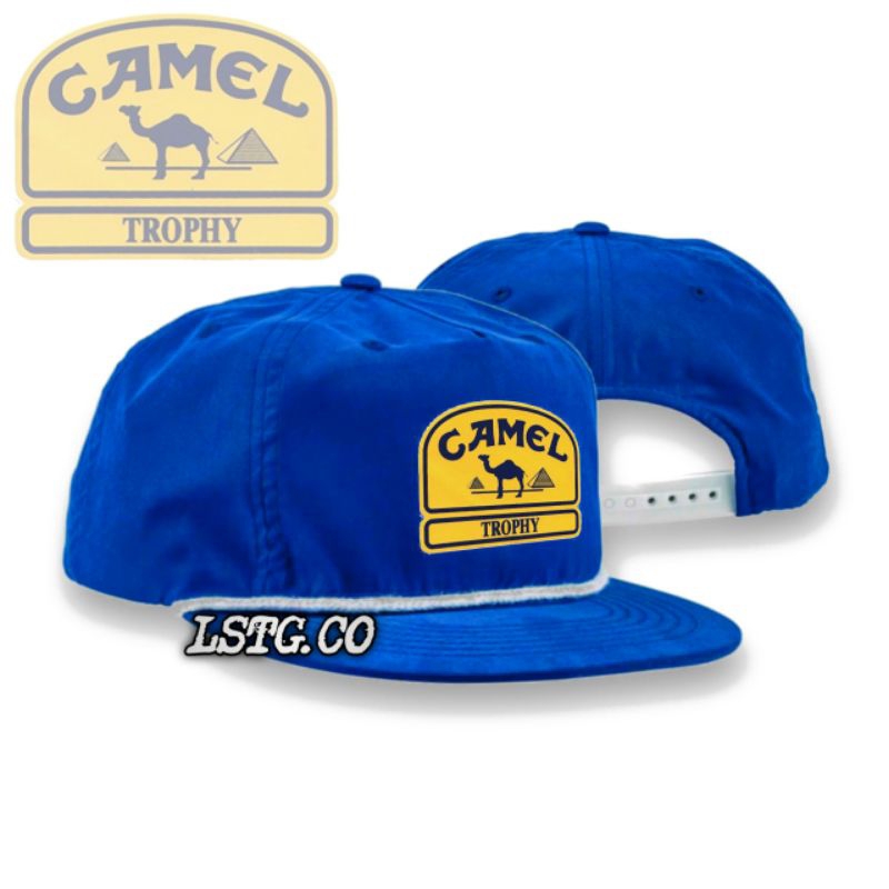 Topi Snapback Classic Camel Trophy / Rope Hat Caps Vintage / Topi Snapback CasualPria Wanita