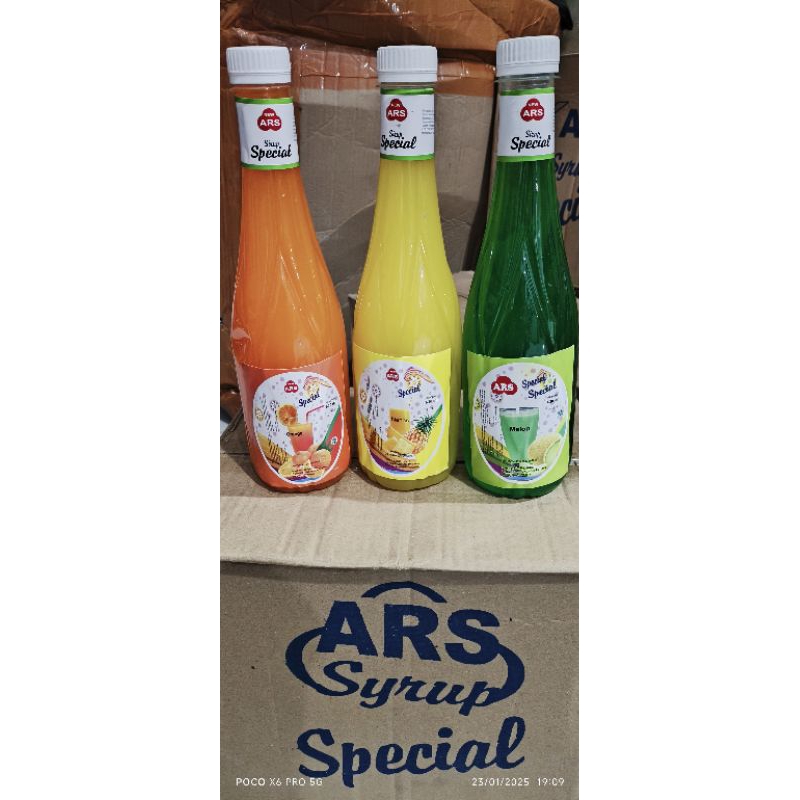 

sirup ars 1karton isi 12pcs