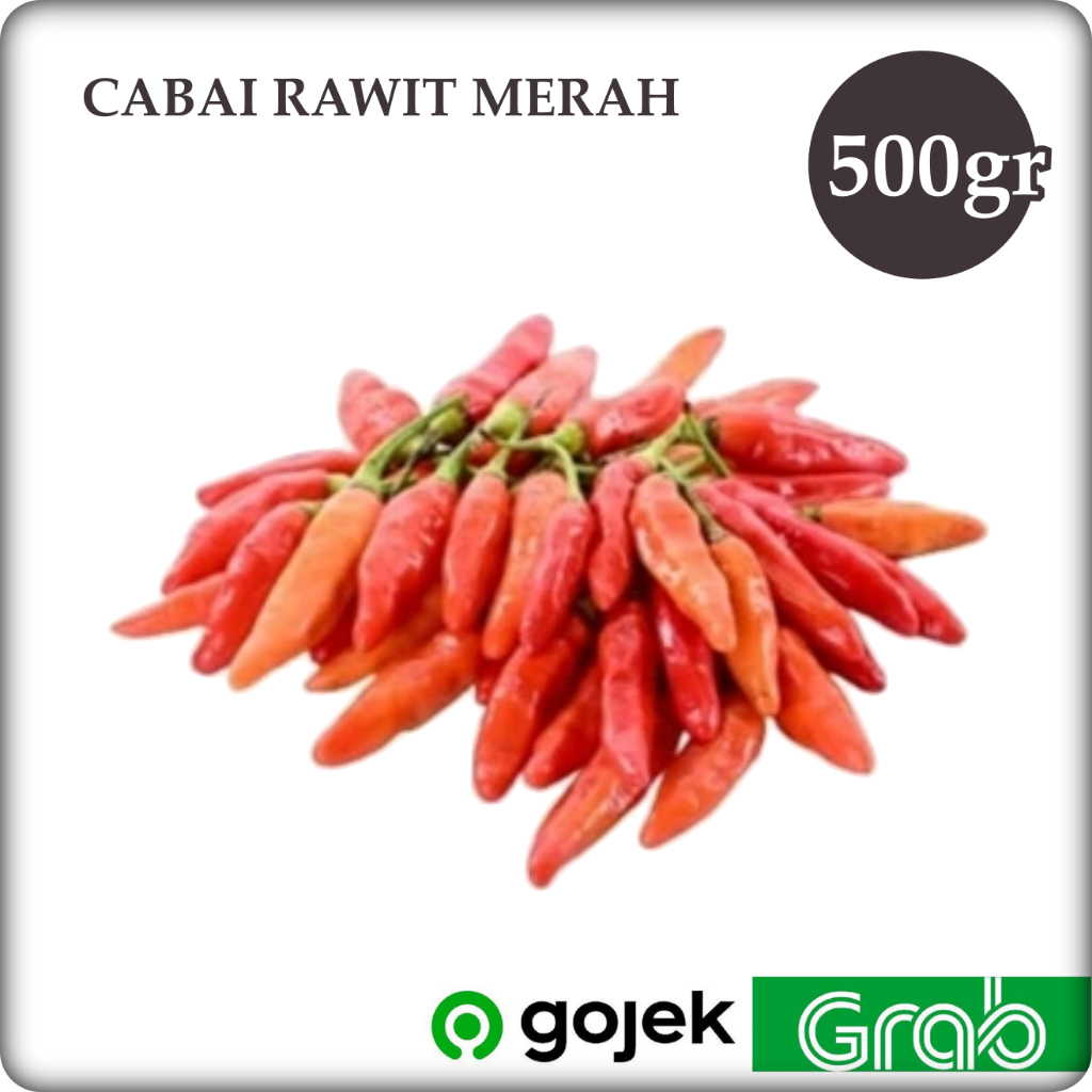 

Cabai Rawit Merah 500 gr