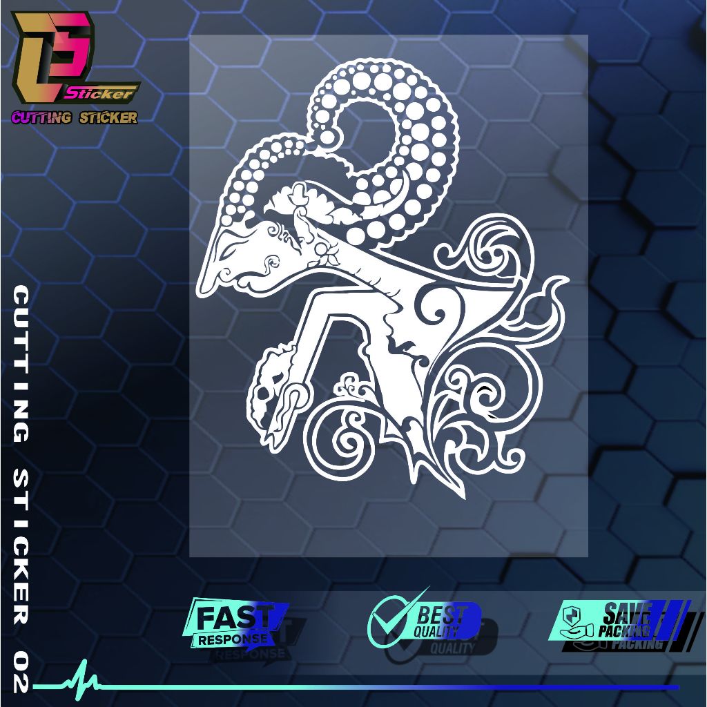

cutting stiker wayang terbaru produk original cutting stiker 02