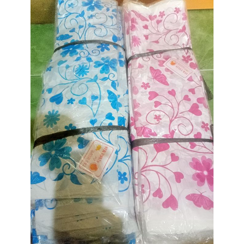 PLASTIK KEMBANG/PLASTIK PLAPON/PLASTIK TAPLAK MEJA