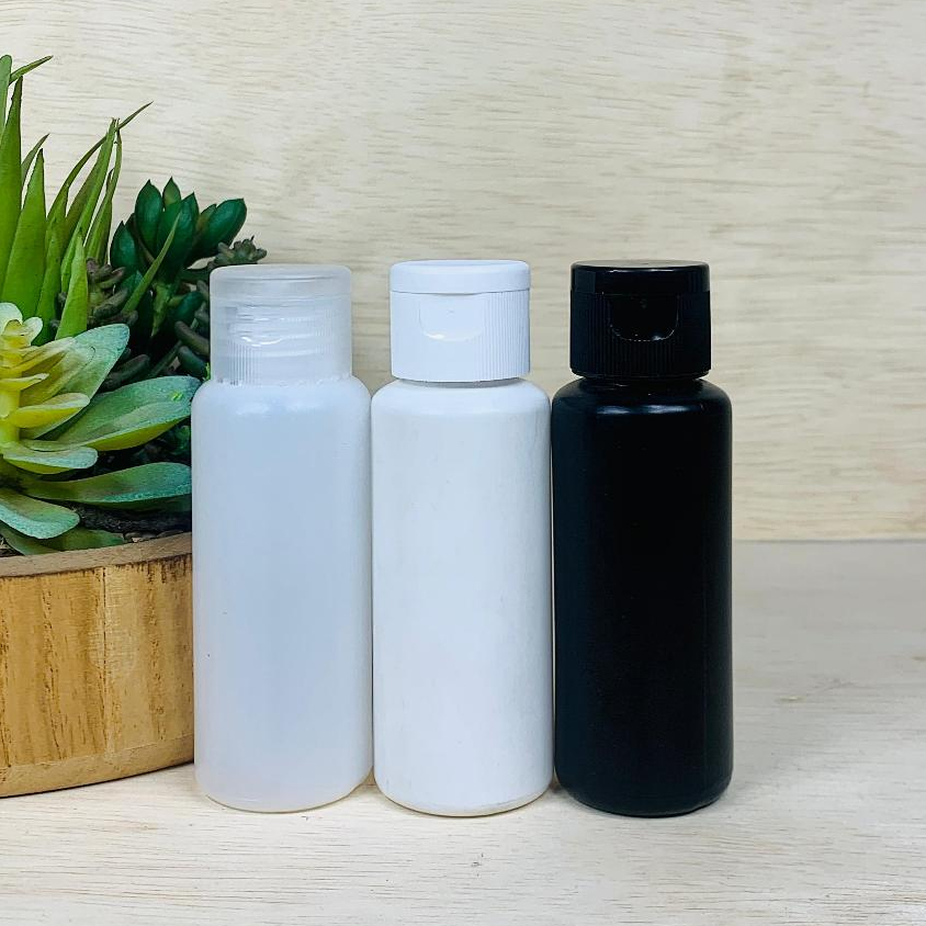 Botol Fliptop 60 Ml HDPE / Botol Toner 60 Ml