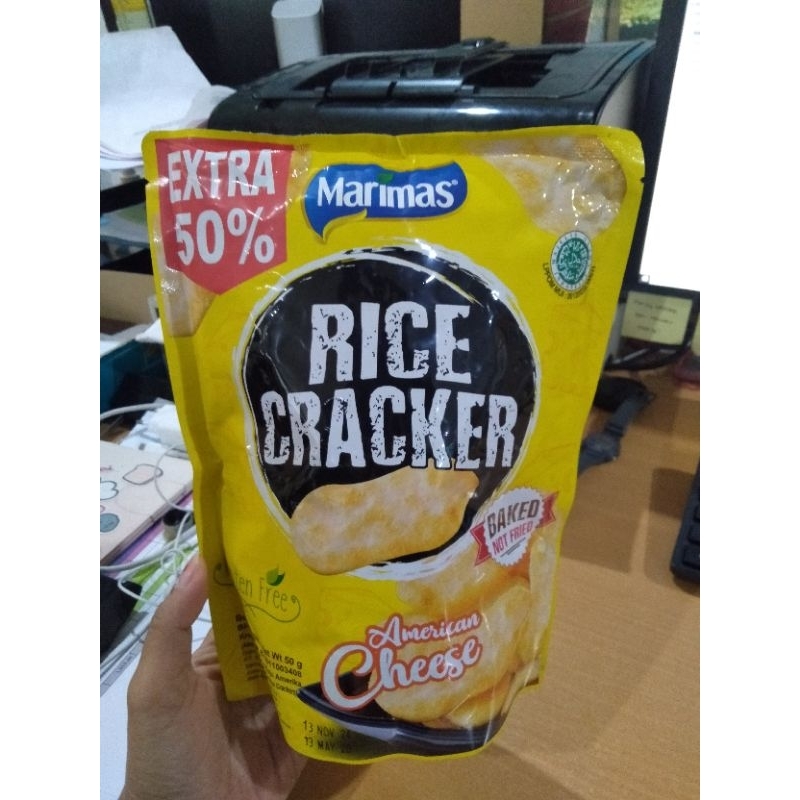 

Marimas Rice Cracker American Cheese