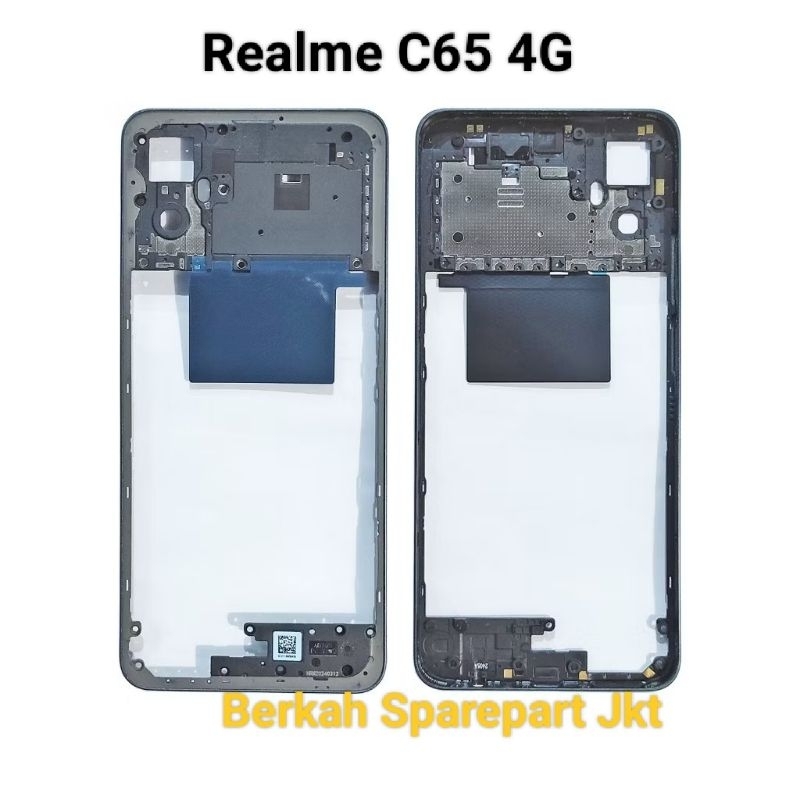 Bazzel Bezel Tulang tengah tutup mesin Realme C65