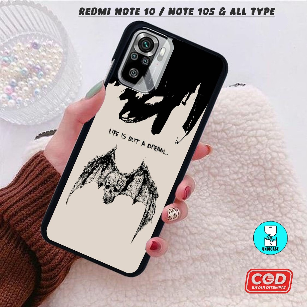 CASE GLOSSY REDMI NOTE 10 / REDMI NOTE 10S dan ALL TYPE SMARTPHONE & ANDROID Bisa request tipe Cassi