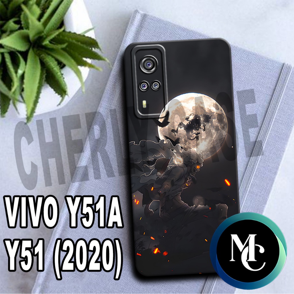 CC3/ Softcase karet lentur untuk VIVO Y51A DAN Y51(2020) /Motif ANIME LUFFY/case VIVO Y51A/kesing VI