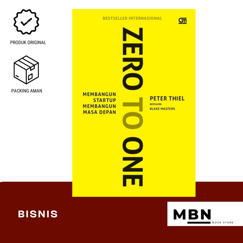 BUKU ZERO TO ONE (SAMPUL 2025)