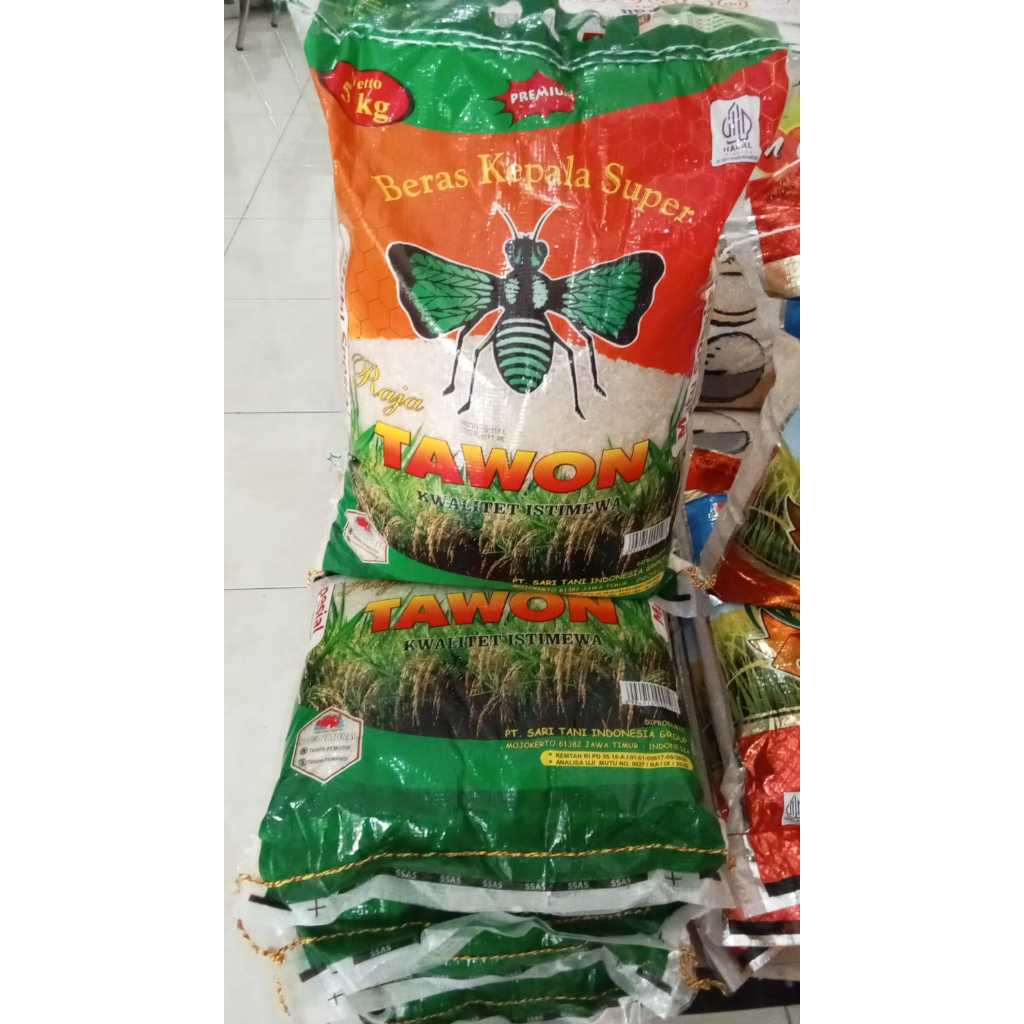 

Beras Raja Tawon 5 kg Premium