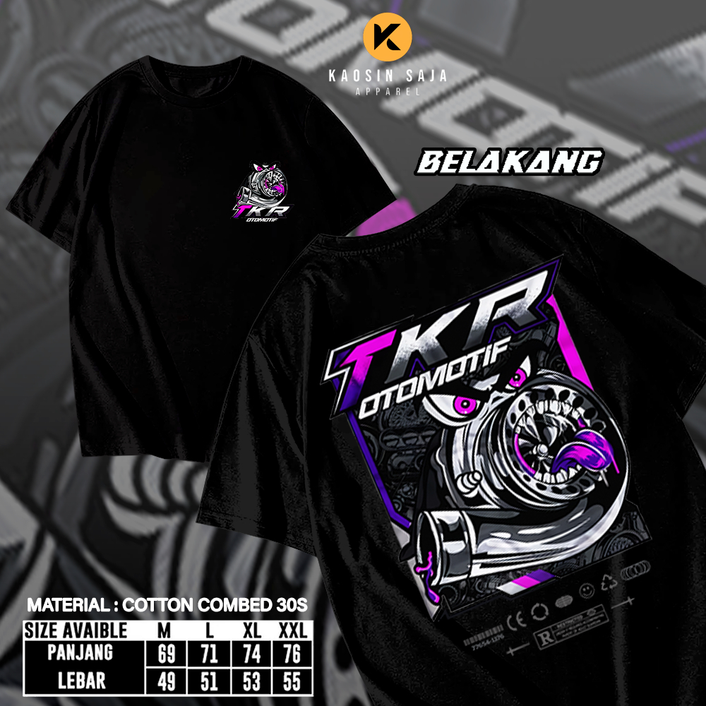 Kaos TEKNIK KENDARAAN RINGAN (TKR) - Baju TKR TEKNIK MESIN Cotton Combed 30s Kaosinsaja - Kaos Murah