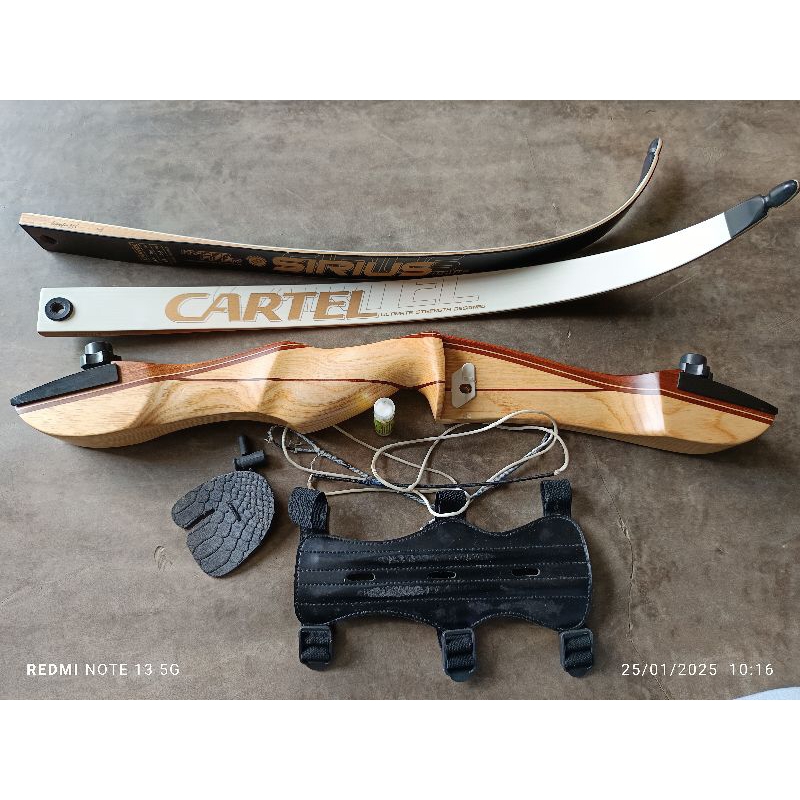 Cartel Sirius Plus Original Busur Panah Siap Pakai (Second Use)