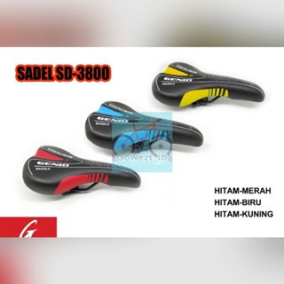 Sadel Saddle Jok Sepeda SD-3800 GENIO Lipat BMX Fixie Mini MTB Gunung Minion | High Quality