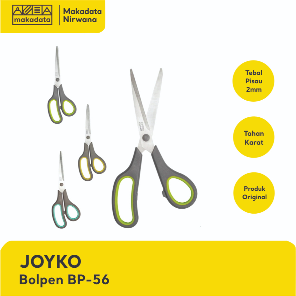 

JOYKO SCISSORS/GUNTING SC-19 ( 1 PCS)