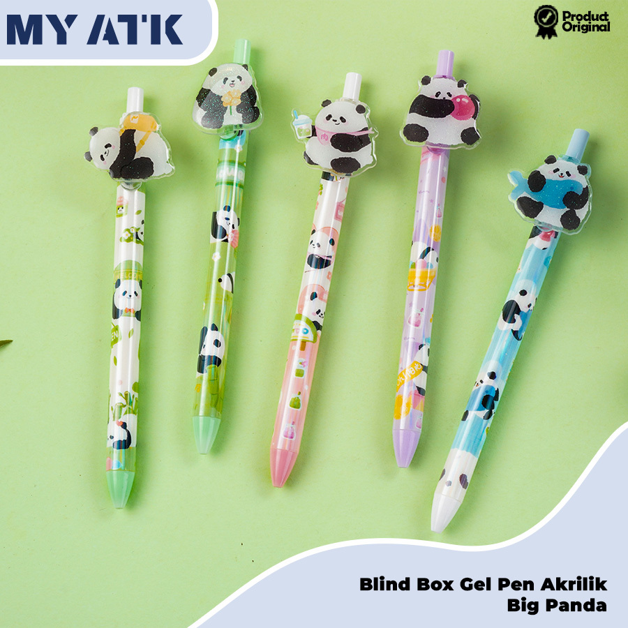 

Gel Pen Panda Kartun Cute Black 0.5mm