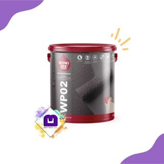 CAT TEMBOK EKSTERIOR / WATERPROOF / Mowilex WP02 Waterproof Cat Pelapis Anti Bocor 1 Kg