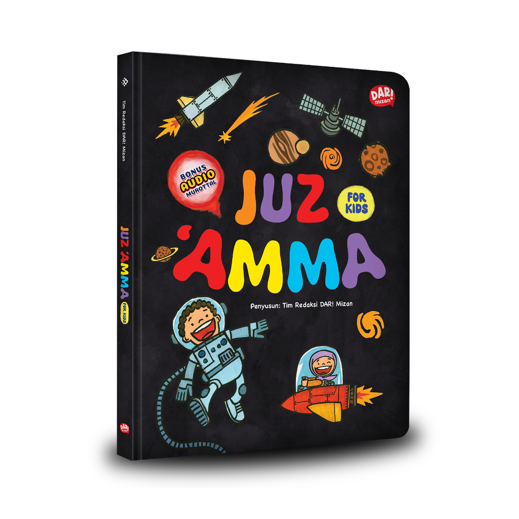[Mizan Medan] DAR Mizan – Juz ‘Amma for Kids | Buku Anak Hardcover Islami | Audio Murottal | Ajari A