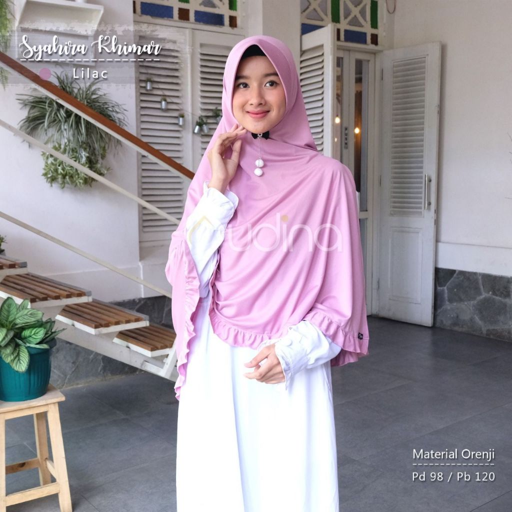 SYAHIRA KHIMAR JILBAB INSTAN JILBAB BELAH SAMPING
