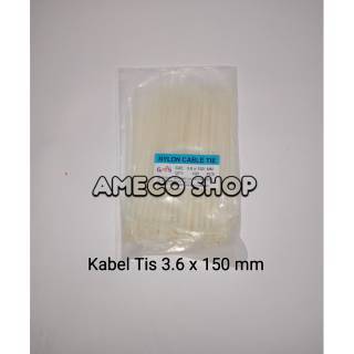 

Cable Ties Kabel Tis 3.6 x 150 Putih