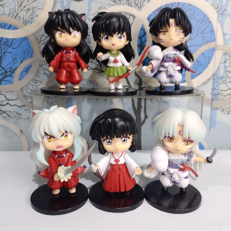 figure inuyasha seshoumaru kagome kikyou chibi