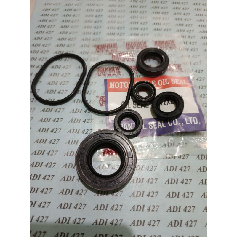 SEAL MESIN SET/KARET SIL KOMPLIT KAWASAKI KAZE R /KAZE R ZONE/ZX130 ATHLETE BLITZ R JOY EDGE