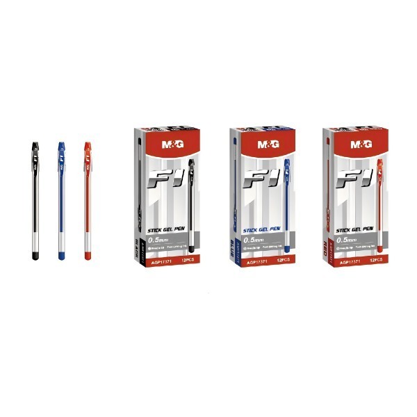 

TBMO (PACK) M&G STICK GELPEN F1 0.5 10036136 ISI 12PCS BLACK AGP17371