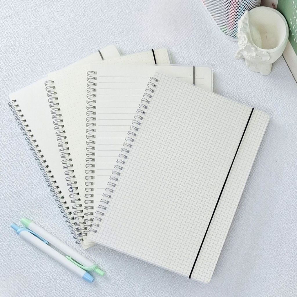 

Zumoo Notebook Transparan CLEAR B5 Spiral book