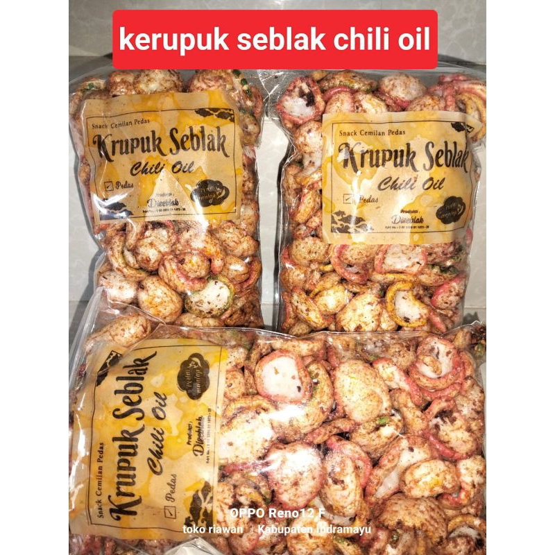 

kerupuk seblak chili oil