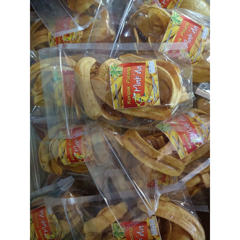 

keripik pisang Mak'da 100% Gula asli