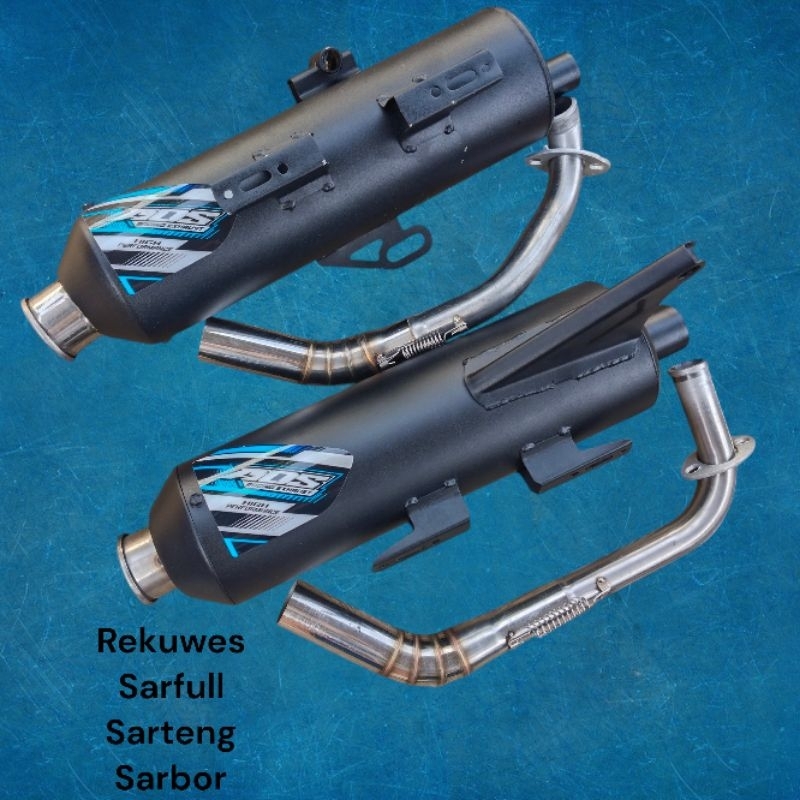 Knalpot setandar racing Tutup DBS original AOS Vario mio beat aerox n max sekupy mio soul ALMETIK