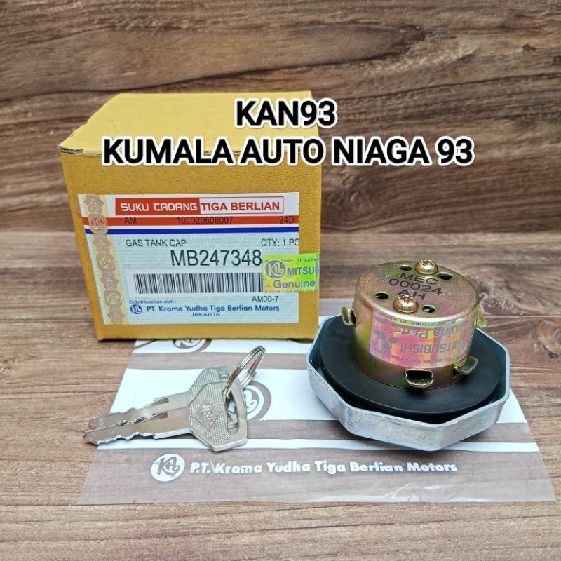 TUTUP TANGKI SOLAR FUEL TANK CUP MITSUBISHI L300 PS120 PS100 ORIGINAL MB247348