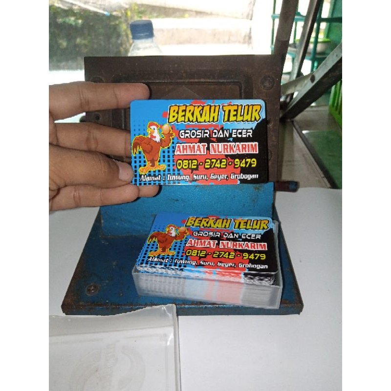 

Kartu Nama Berkah Telur Grosir dan Ecer