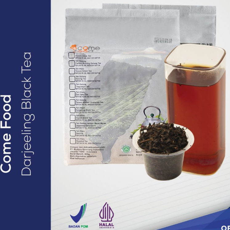 

Comefood Carbon Burning Oolong Tea / Teh Roasted untuk Milktea Chatime Halal Murah Distributor