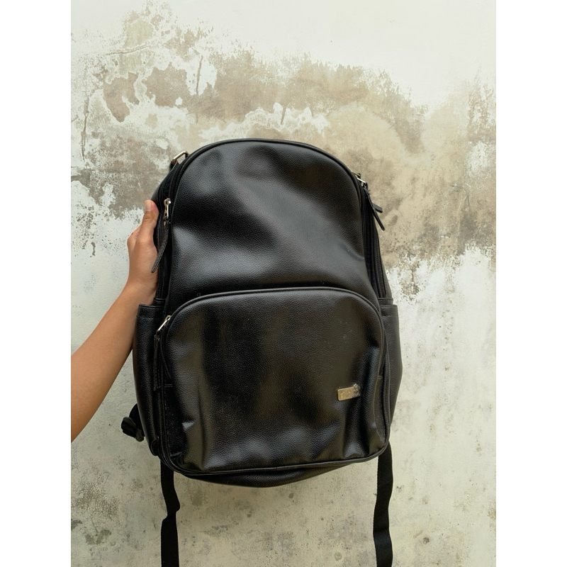 Tas Ransel Preloved Rumah Warna / Ransel kulit rumah warna / ransel rumah warna original