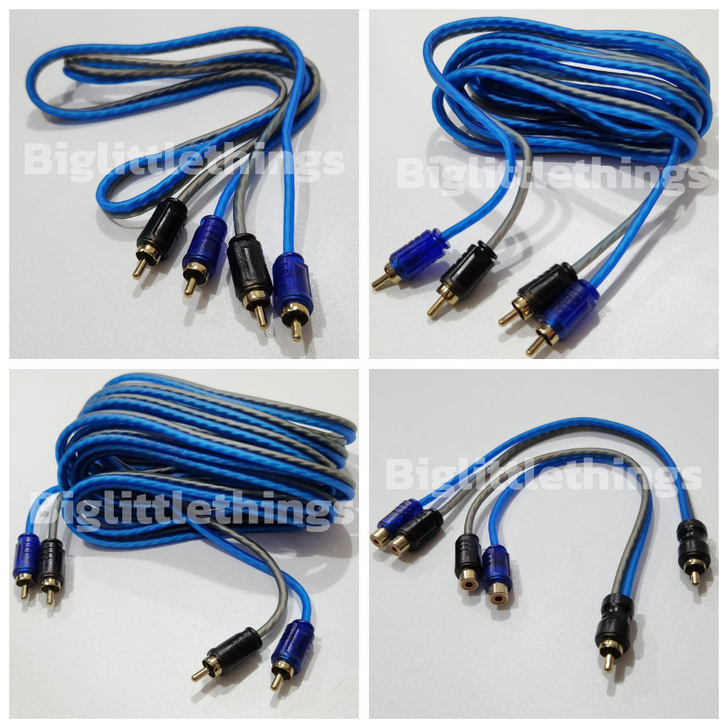 Kabel RCA dan RCA Jack Y Merk Kenzu