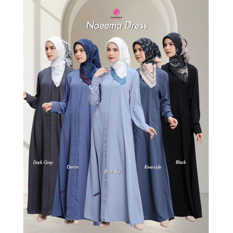 GAMIS NAEEMA - Kain Jasmine Torino - BY FANIAHIJAB