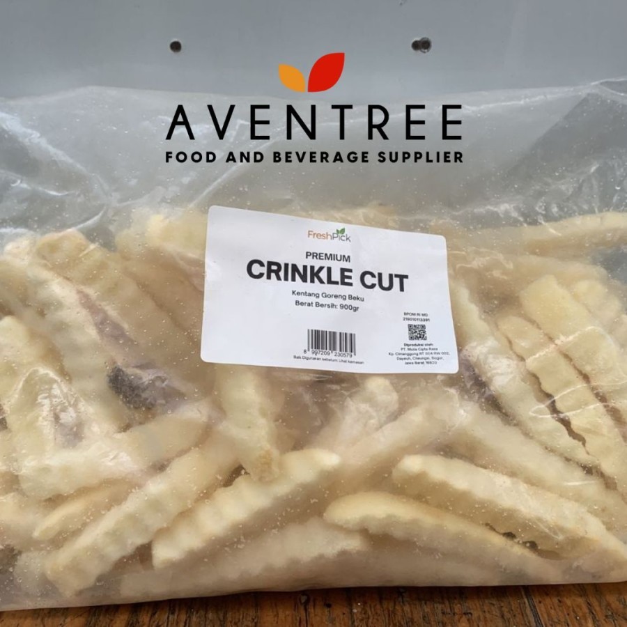 

French Fries Kentang Goreng Crinkle Cut 900 gram