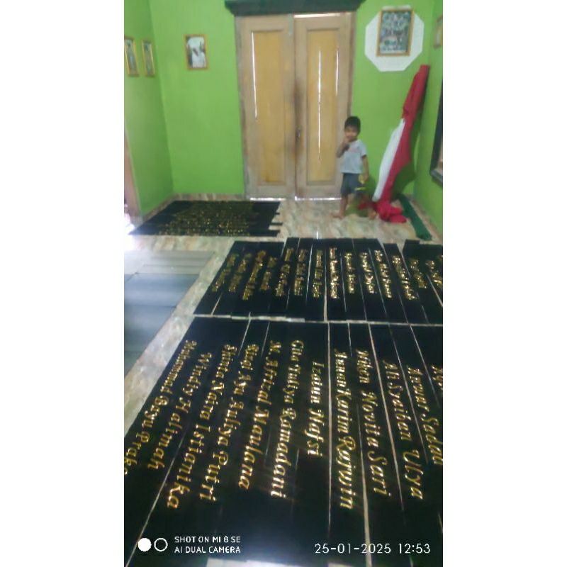 selempang wisuda leher bludru