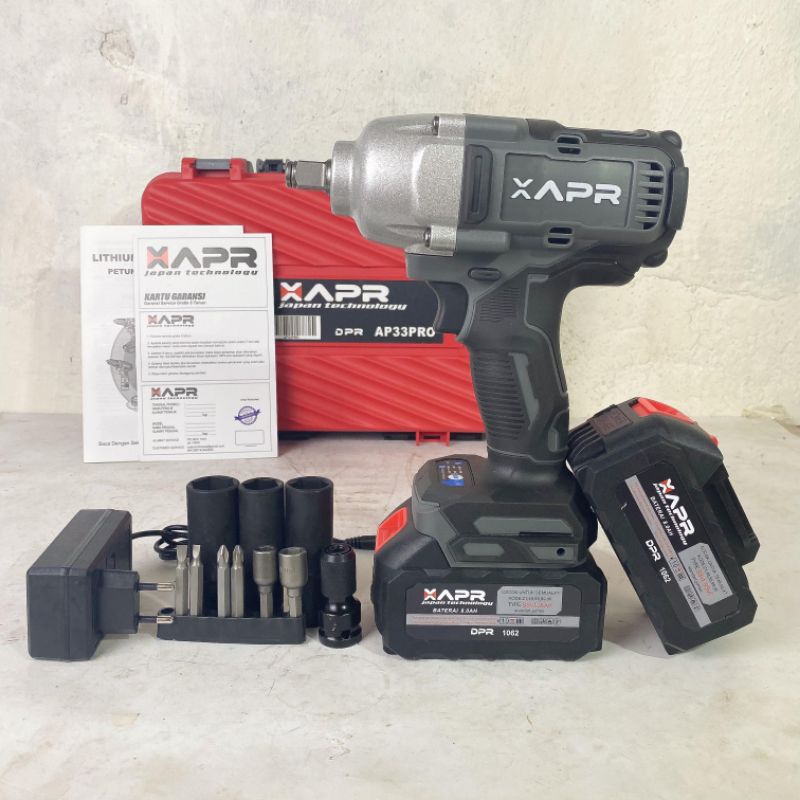 Raja impact wrench jumbo apr ap33 pro 1800nm impek kuat IMPACT APR JUMBO mobil motor mesin truck xap