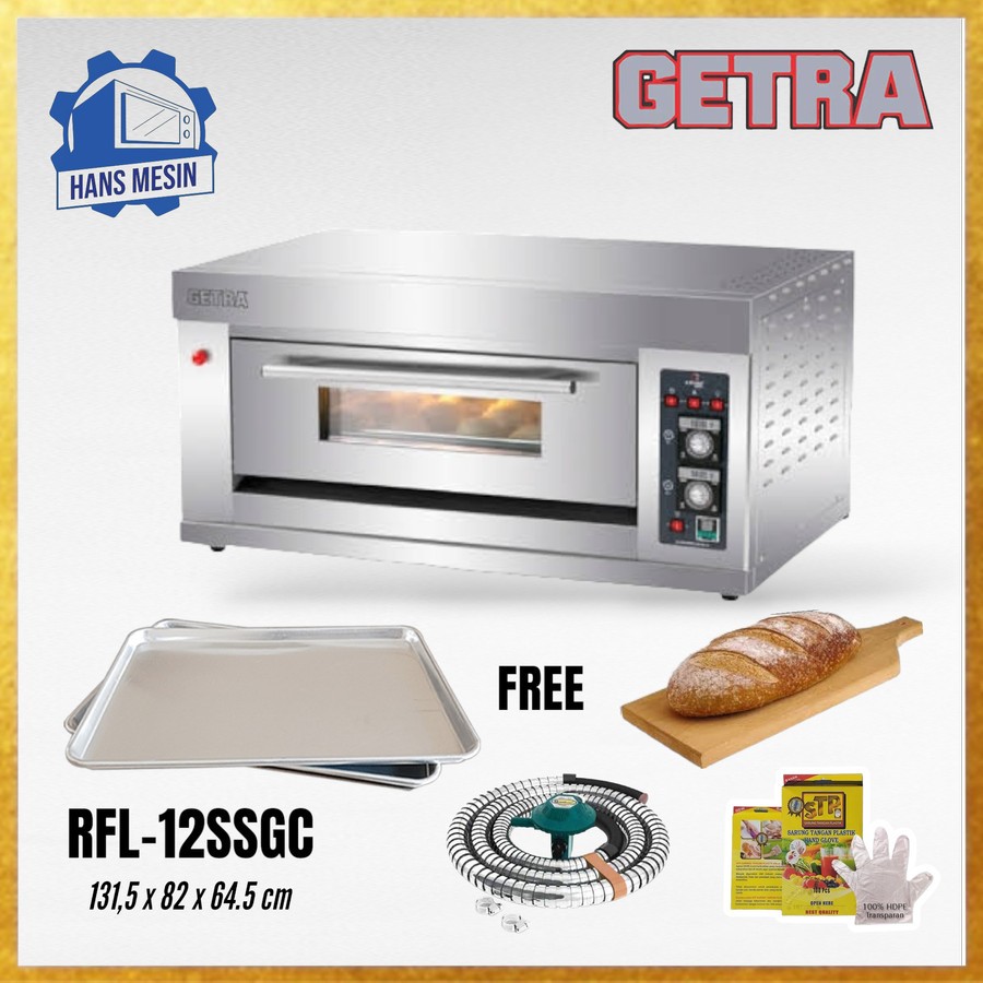 OVEN GAS GETRA RFL-12SSGCE