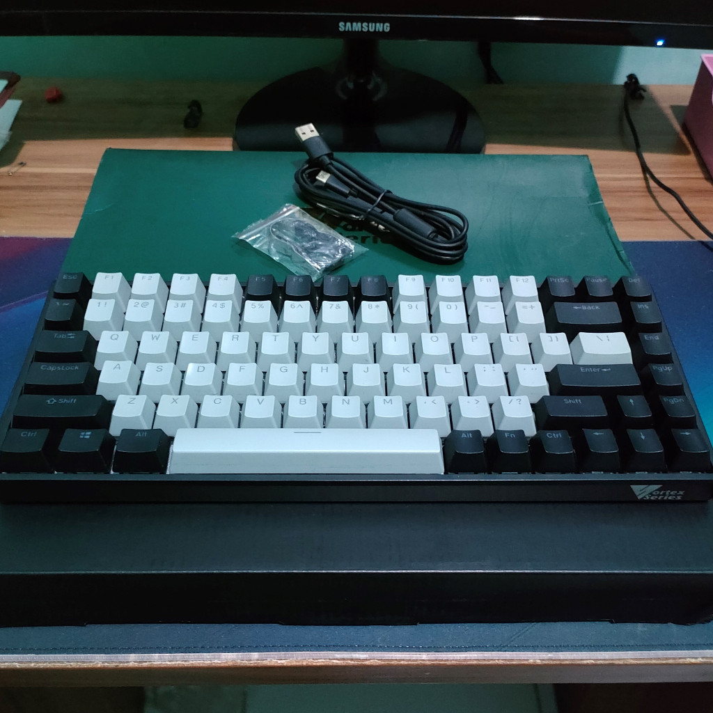 Vortex Series VX8 Pro RGB Mechanical Gaming Keyboard Modded Barebone